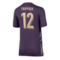 Echipament fotbal Anglia Kieran Trippier #12 Tricou Deplasare European 2024 pentru femei maneca scurta